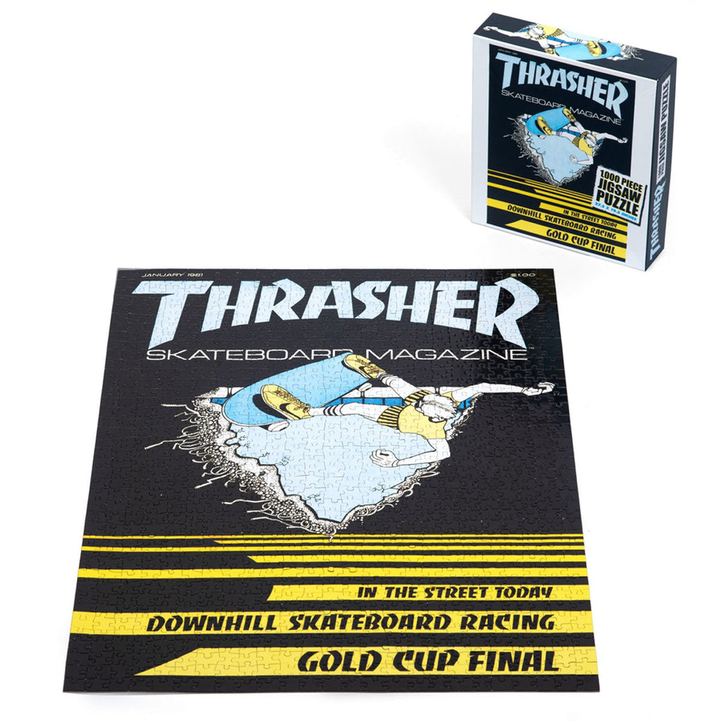 Thrasher First Cover Jan 1981 Jigsaw Puzzle