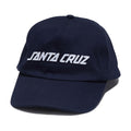 Santa Cruz Strip Felt Snapback Hat - Navy