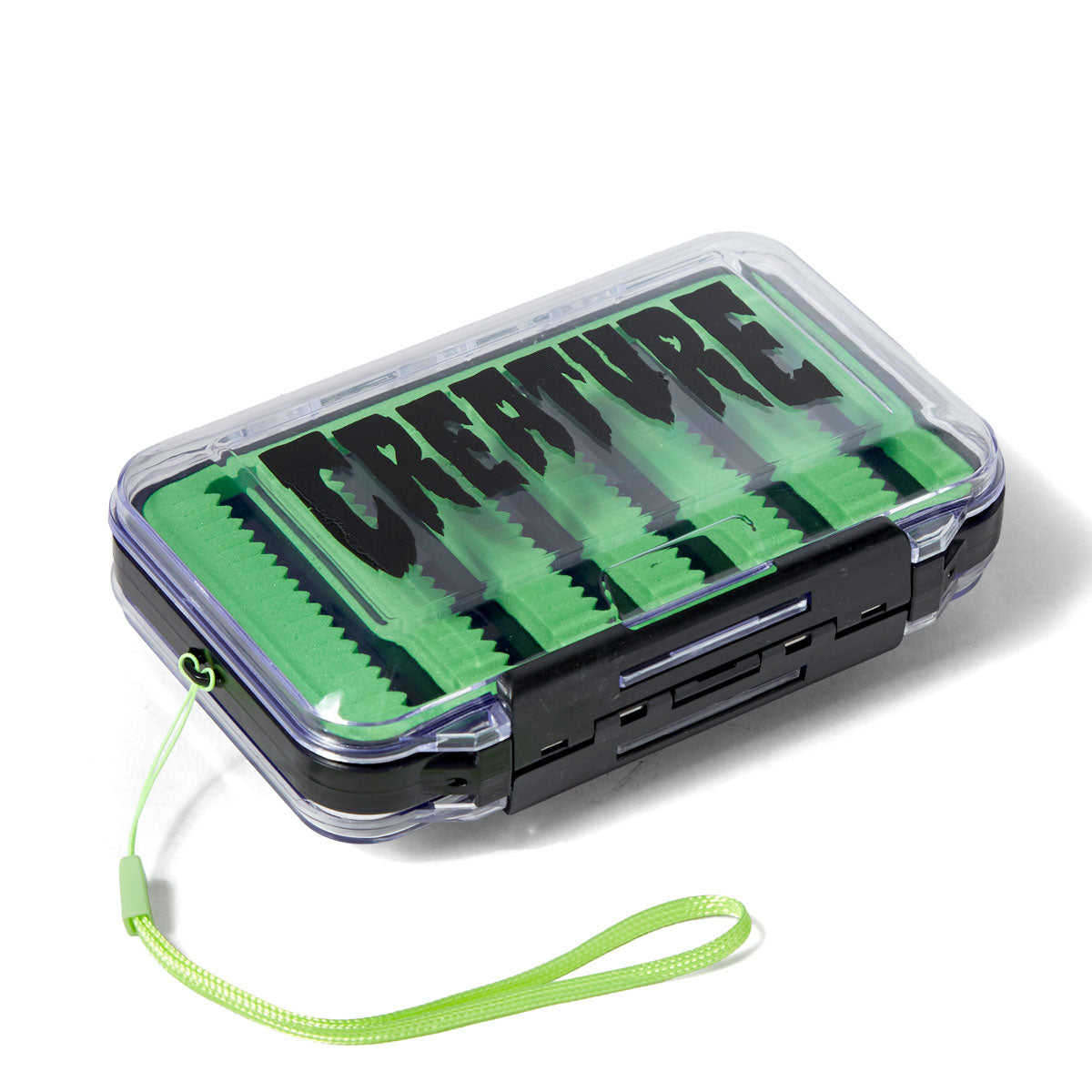 Creature Stream Stash Storage Case - Black/Green
