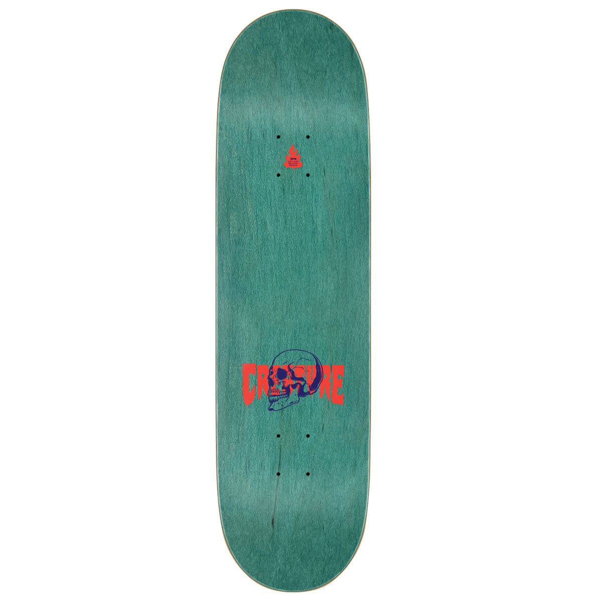 Creature Spiral Skull 7 Ply Birch Skateboard Complete - 8.53"