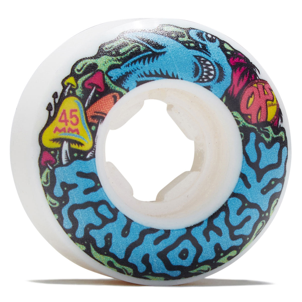 OJ Eric Winkowski Elite Mini Chubbies 99a Skateboard Wheels - White - 45mm