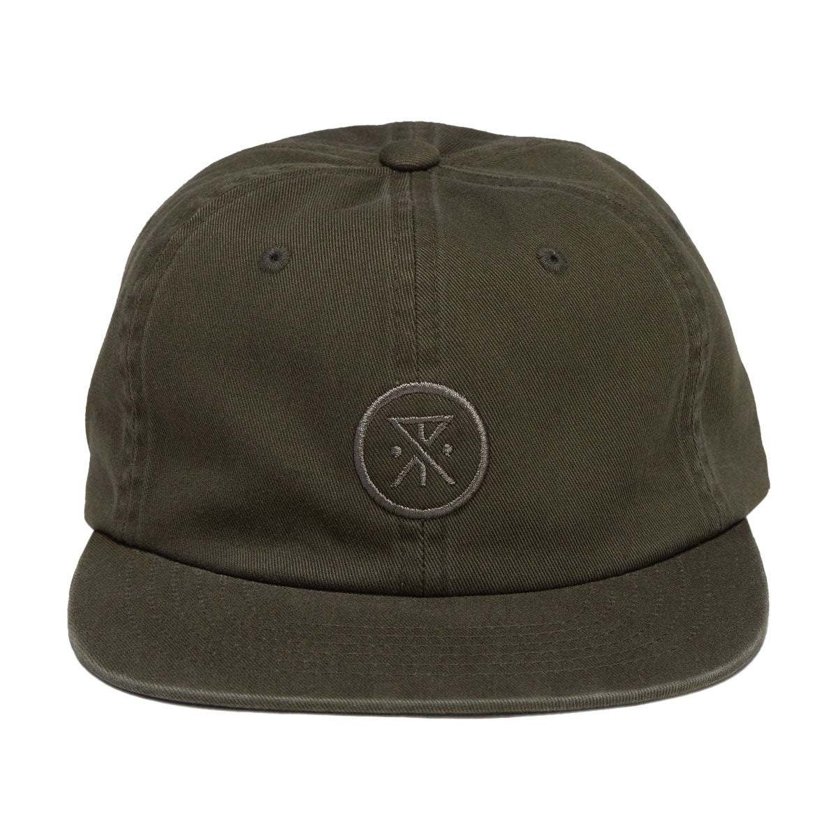 Roark Made To Fade 6 Panel Hat - Washed Military