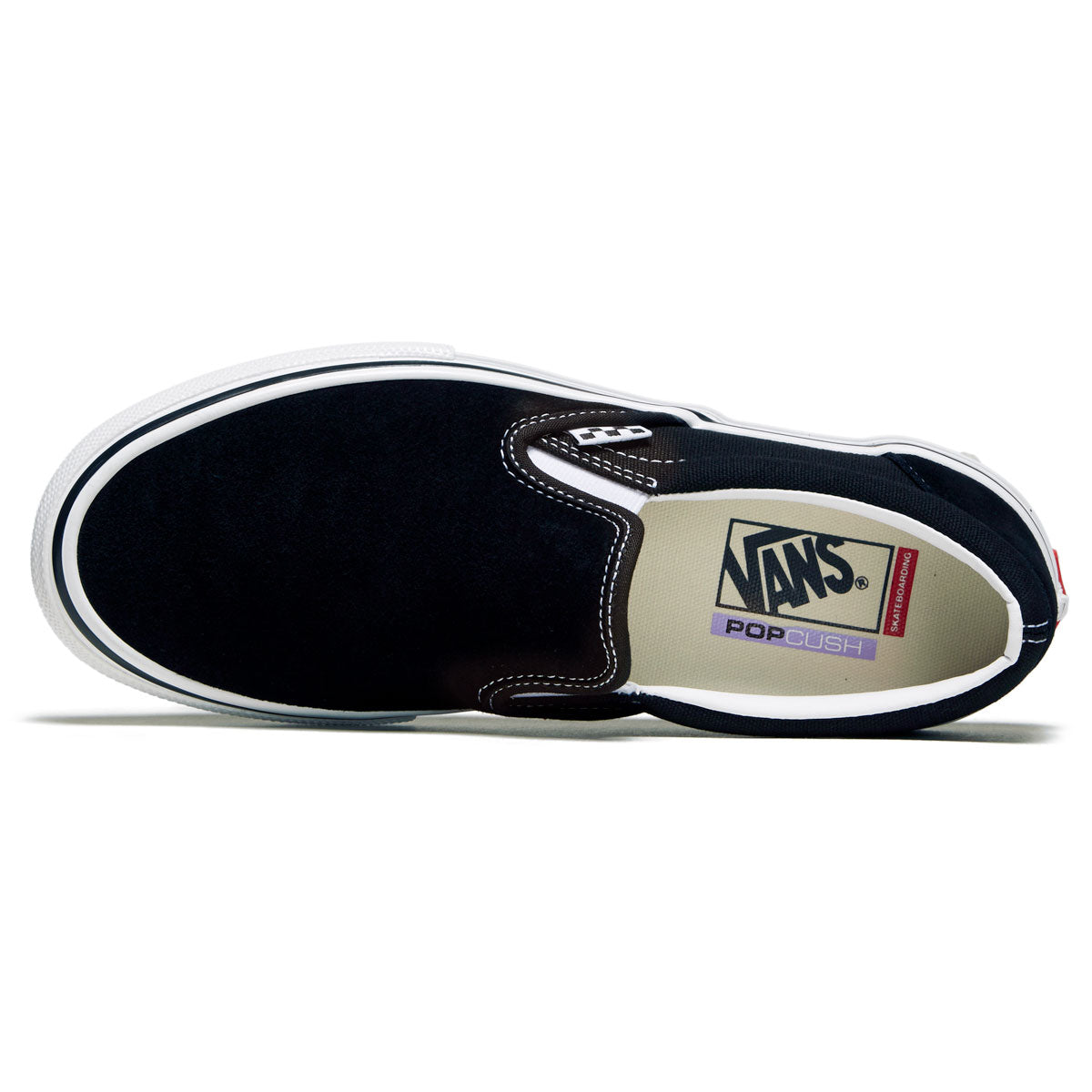 Vans Skate Slip-on Shoes - Black/White