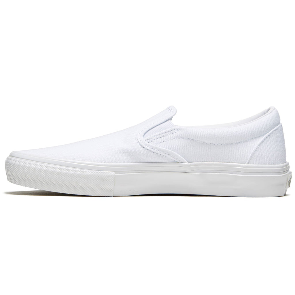 Vans Skate Slip-on Shoes - True White