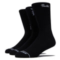 Primitive Core Logo 3 Pack Of Socks - Black