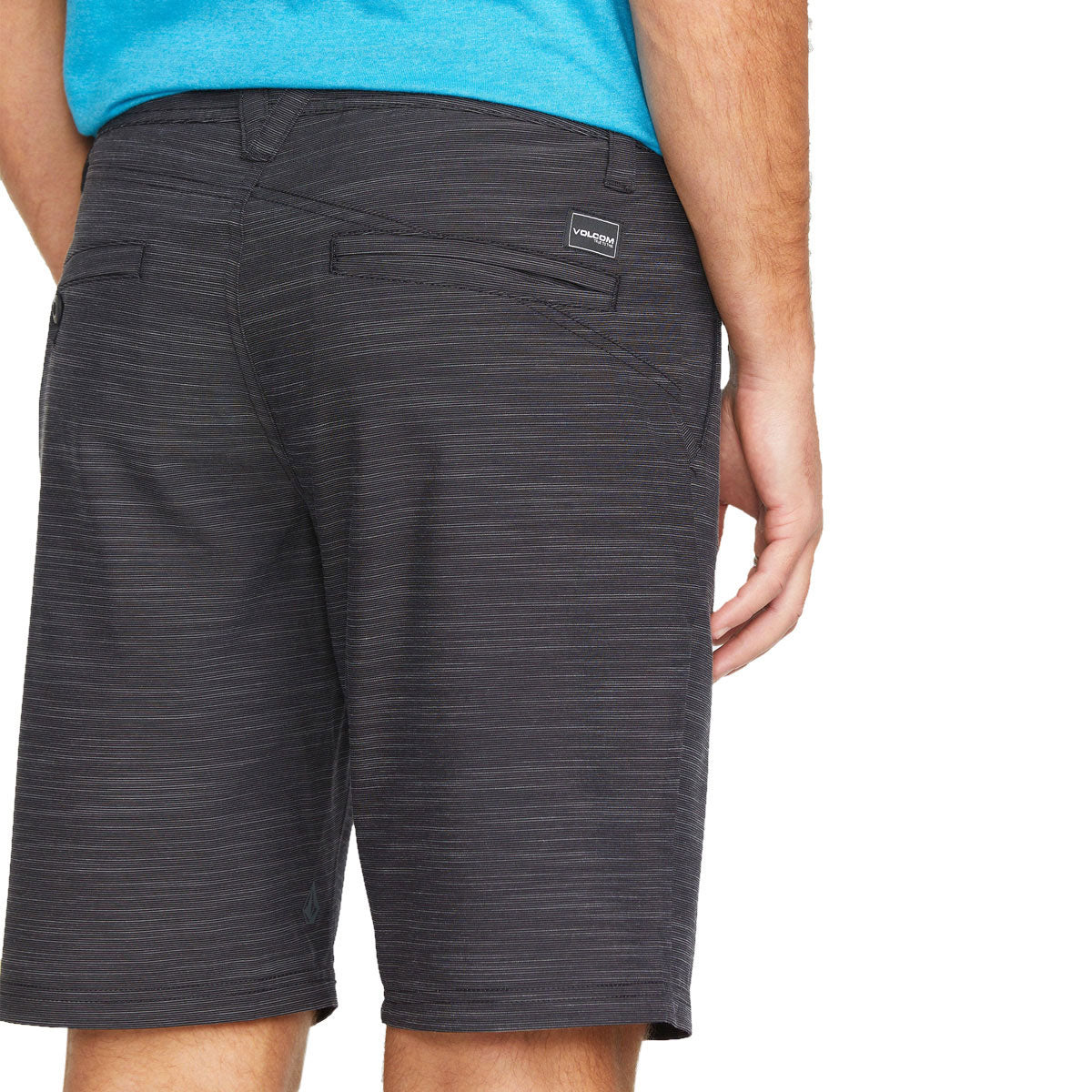 Volcom Slub Frickin Cross Shred Hybrid 20 Shorts - Black