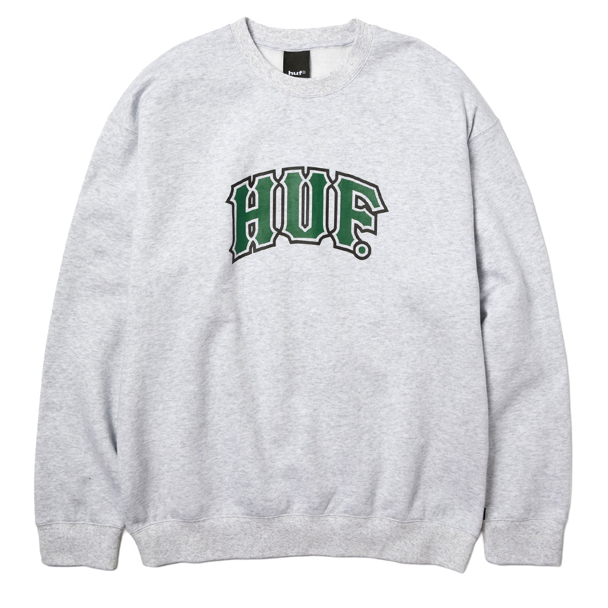 HUF Classic Arch Sweatshirt - Heather Grey