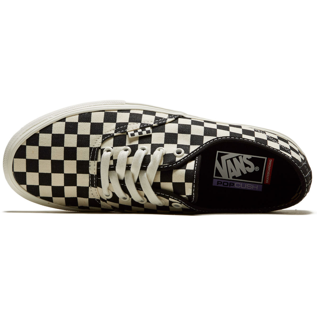 Vans Skate Authentic Shoes - Checkerboard Marshmallow