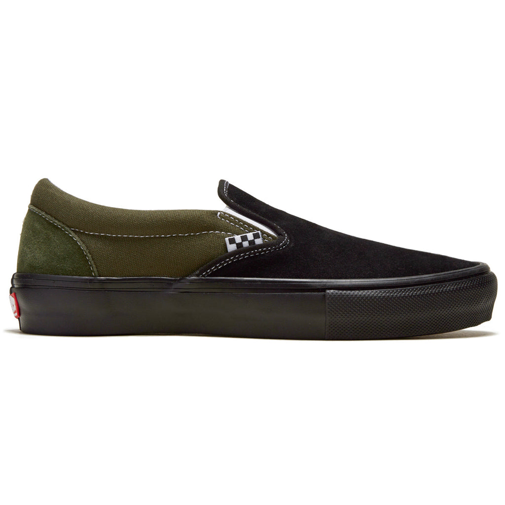Vans Skate Slip-on Shoes - Black/Grape Leaf