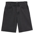 Vans Check-5 Baggy Denim Shorts - Washed Black