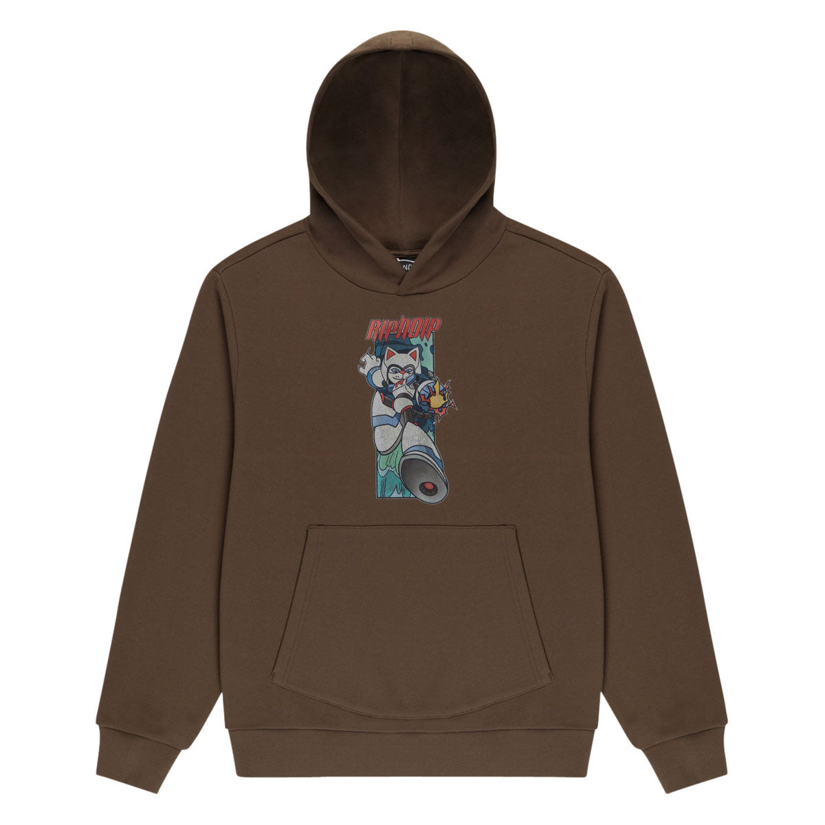 RIPNDIP Rokkunerm Hoodie - Dusty Brown