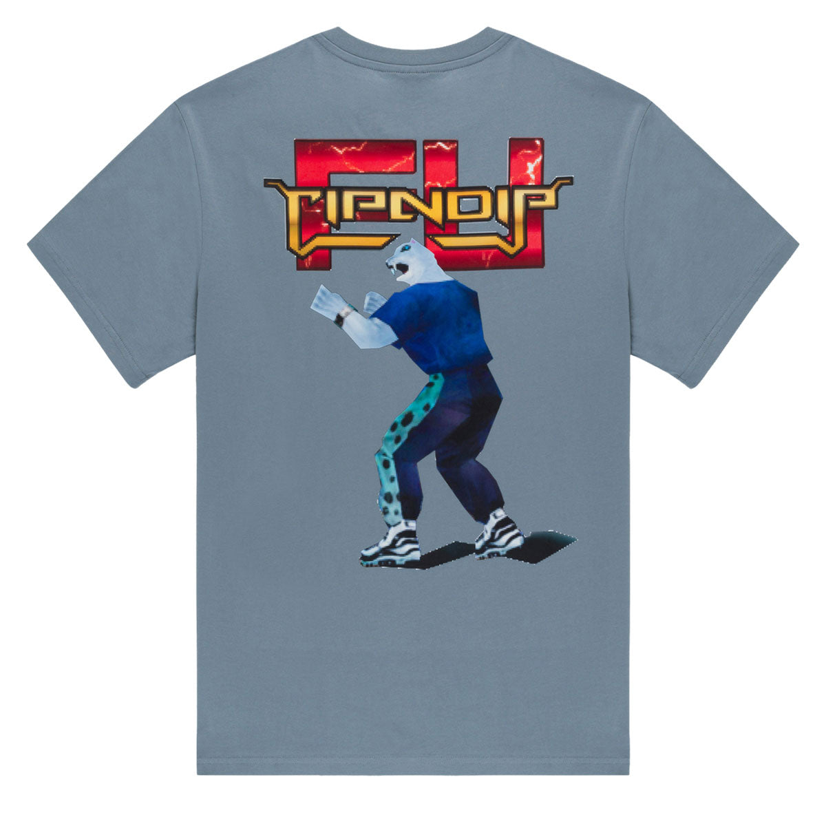 RIPNDIP Fight T-Shirt - Dusty Slate