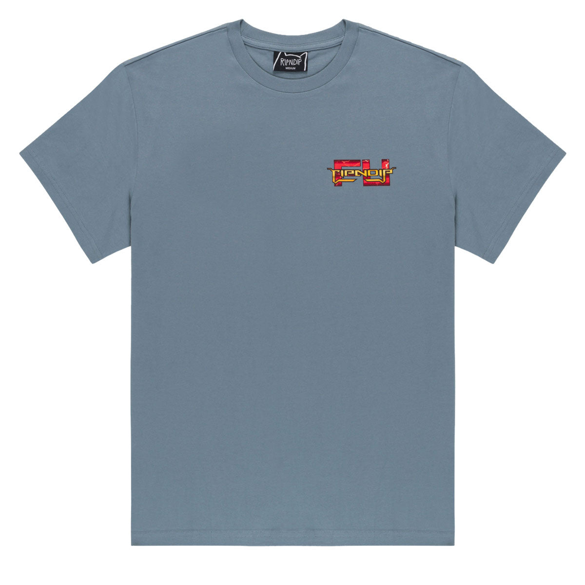 RIPNDIP Fight T-Shirt - Dusty Slate