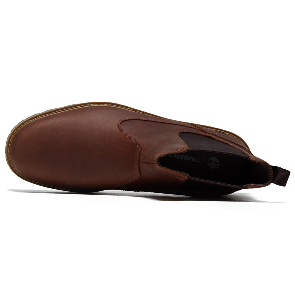 Timberland Britton Road Mid Chelsea Boots - Rust Full Grain