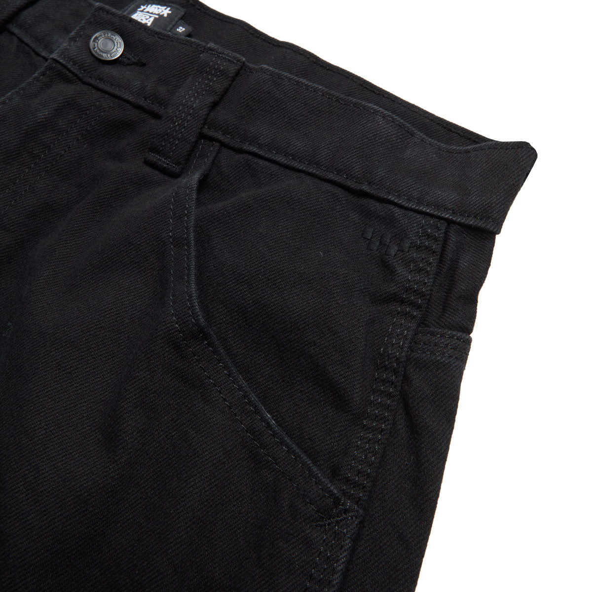 Vans Skate Check 5 Loose Denim Jeans - Black Denim