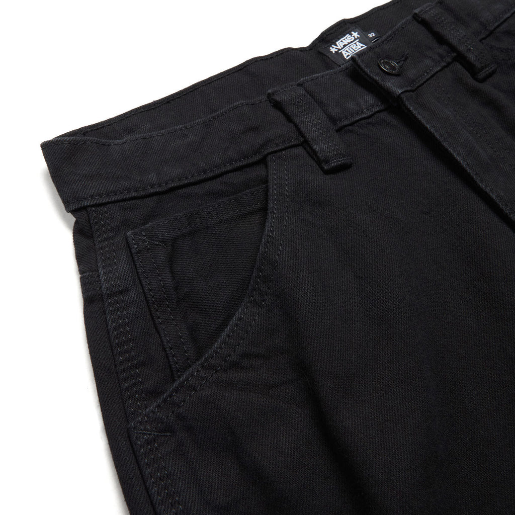 Vans Skate Check 5 Loose Denim Jeans - Black Denim