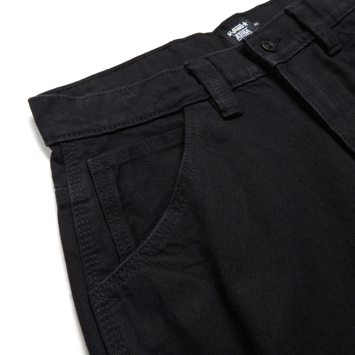 Vans Skate Check 5 Loose Denim Jeans - Black Denim