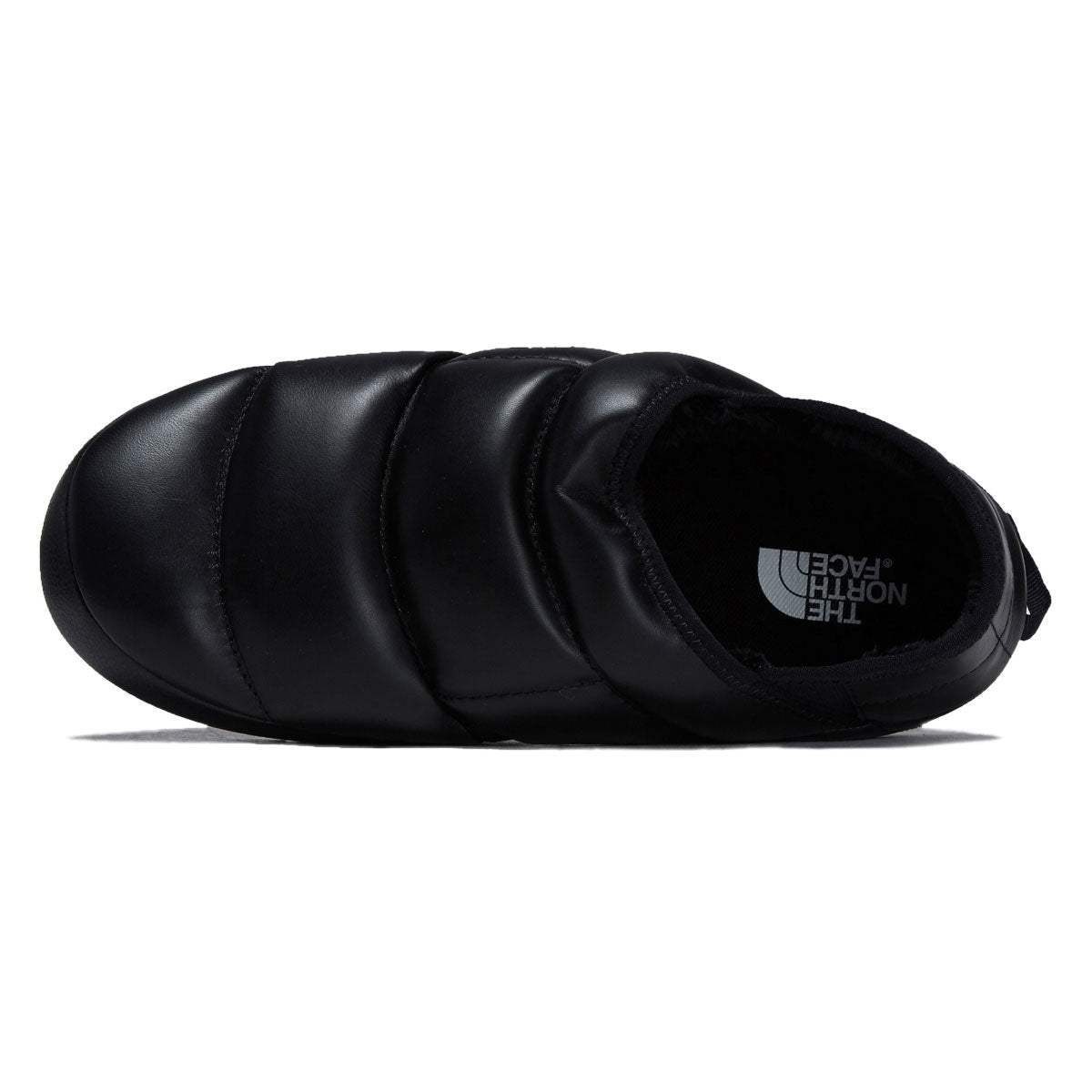 The North Face Thermoball Traction Mule Leather Shoes - TNF Black/TNF Black