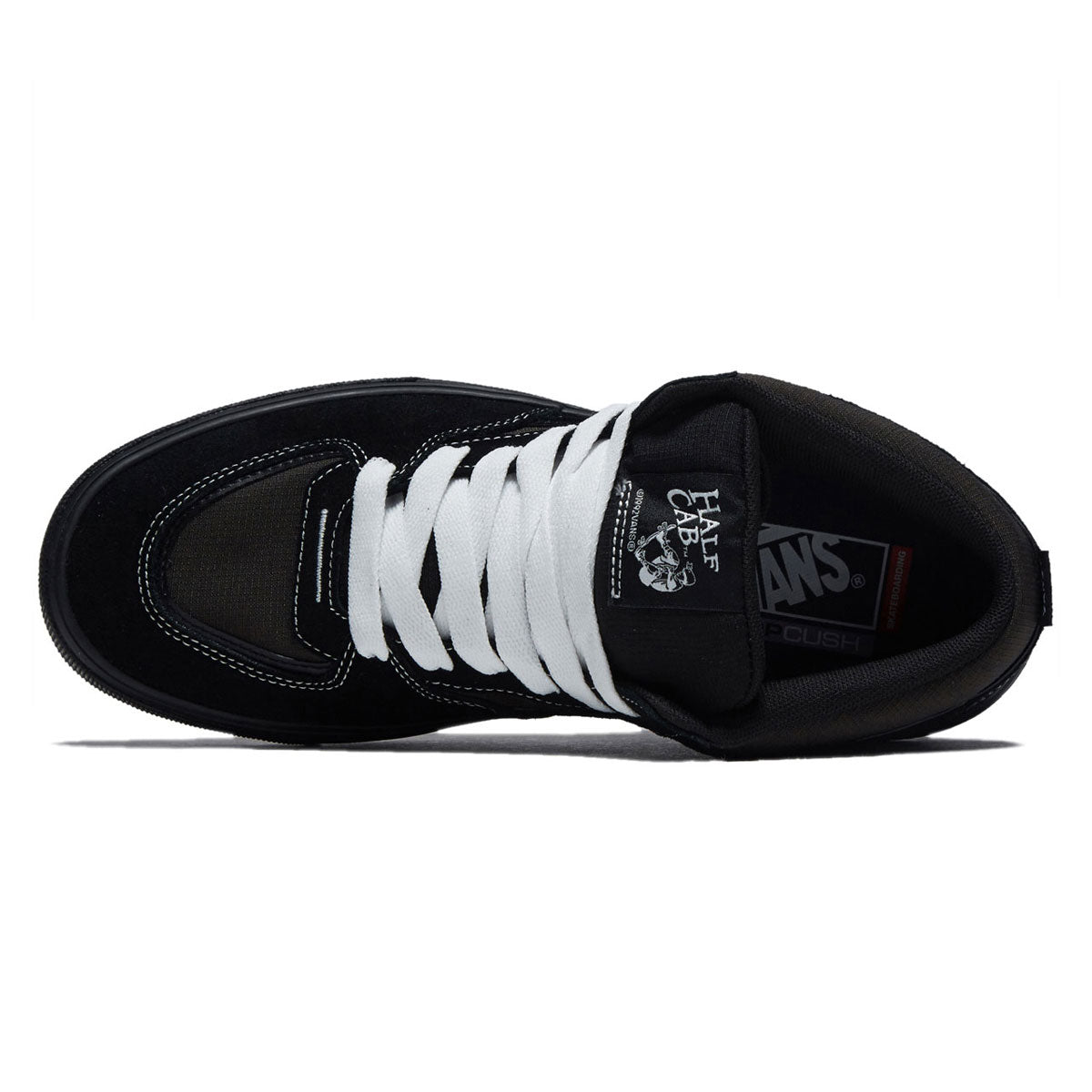 Vans Skate Half Cab Wafflecup Shoes - Black/Asphalt