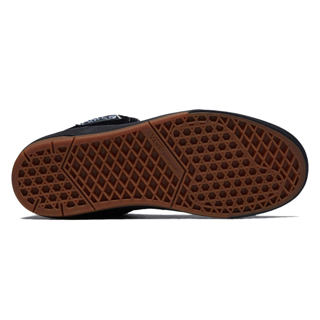 Vans Skate Half Cab Wafflecup Shoes - Black/Asphalt