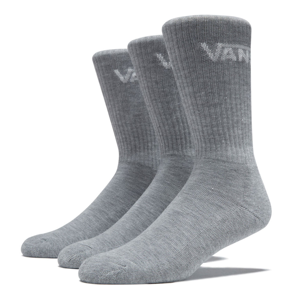 Vans Classic Crew 3 Pack Of Socks - Heather Grey II