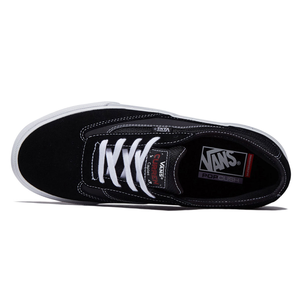 Vans Skate Curren Caples Shoes - Gum Black/White