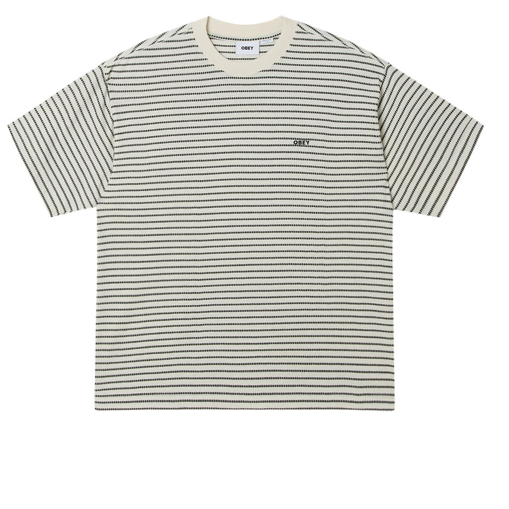 Obey Edwin Tee T-Shirt - Cream Mutli