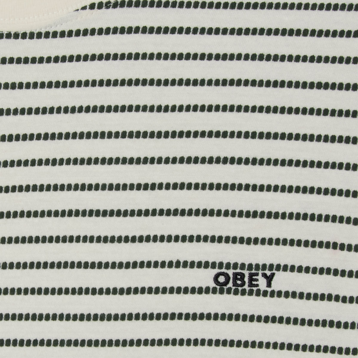 Obey Edwin Tee T-Shirt - Cream Mutli