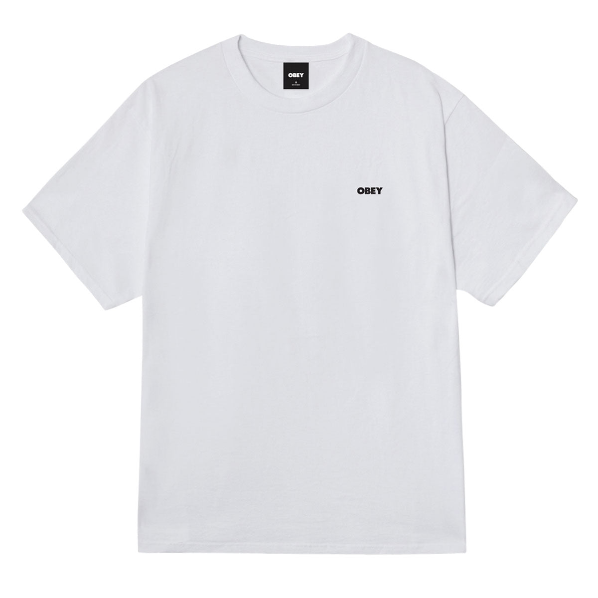 Obey Resistance Skull T-Shirt - White