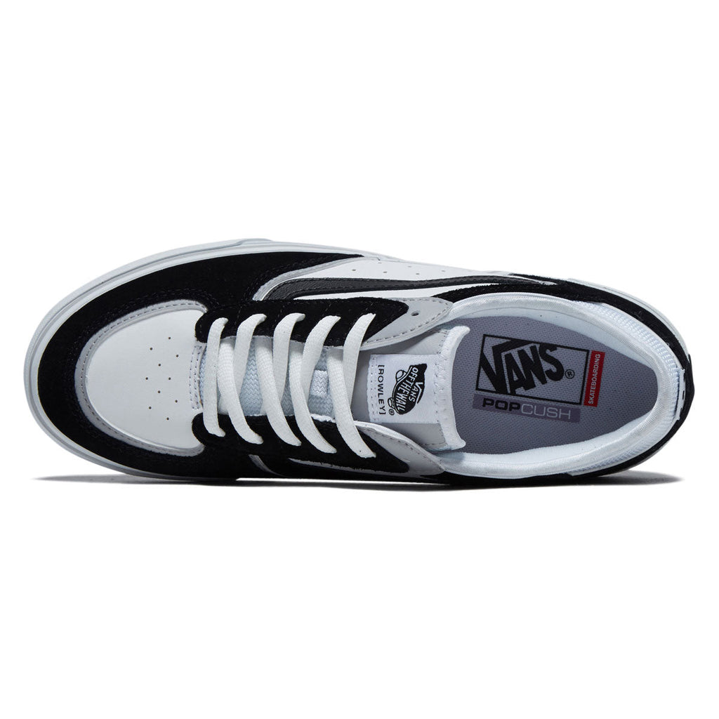 Vans Skate Rowley Shoes - Black/White