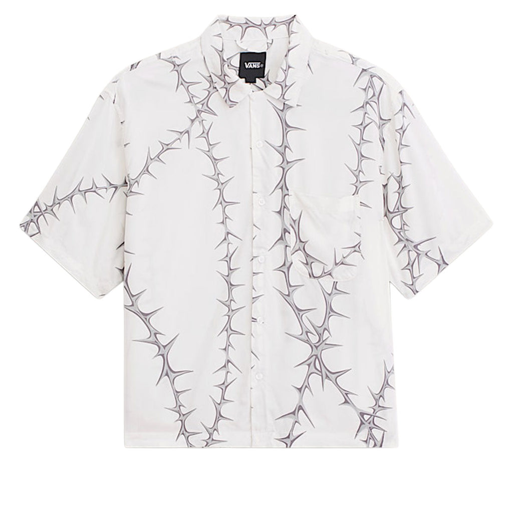 Vans Van Doren Printed Camp Shirt - White