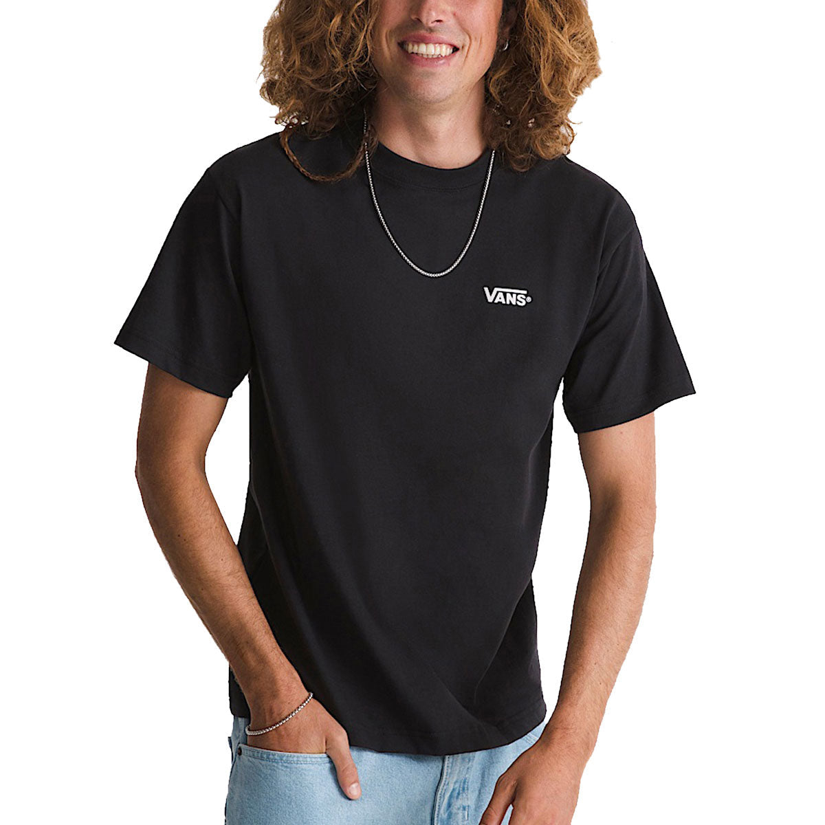 Vans New Left Chest T-Shirt - Black/White
