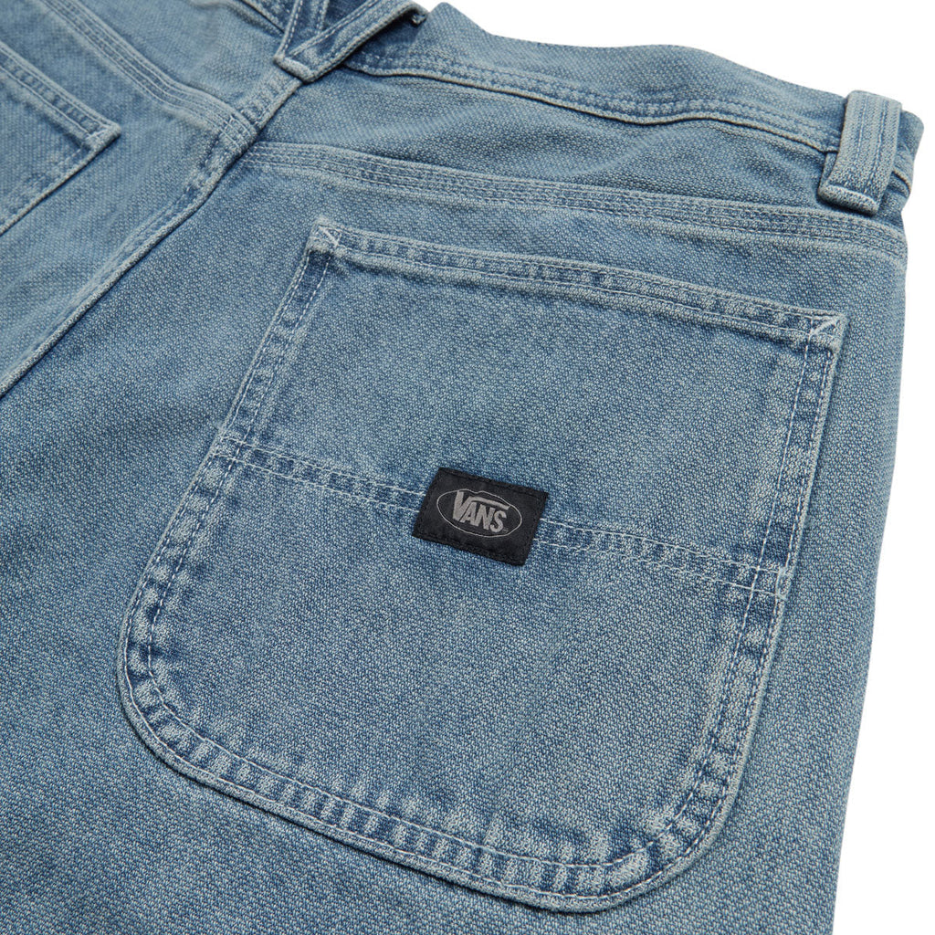 Vans Chore Loose Denim Shorts - Stonewash Blue