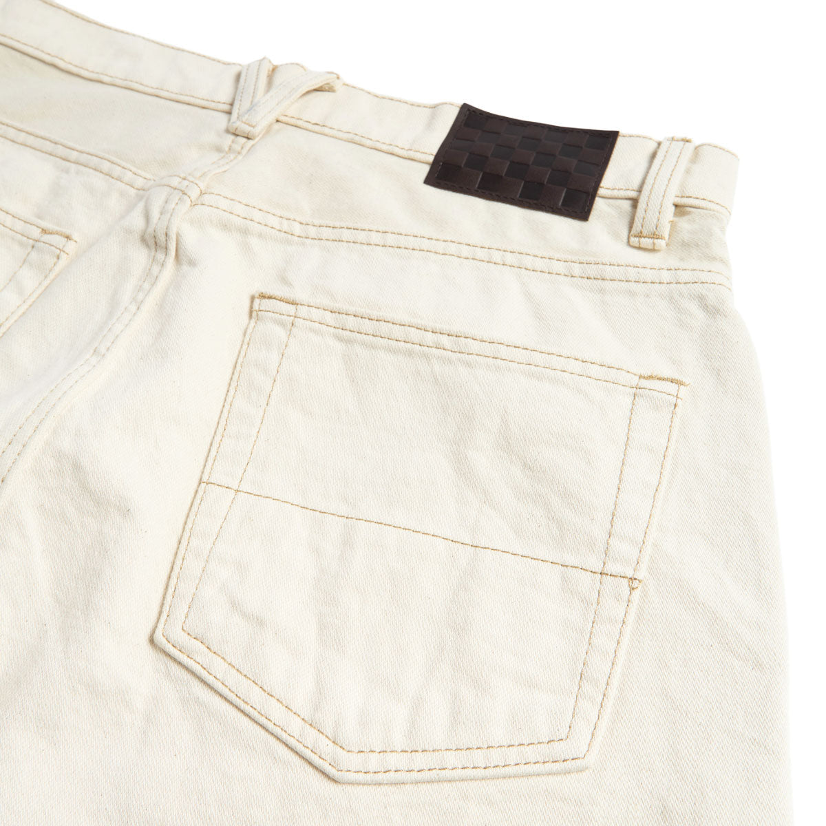 Vans LX Check 5 Loose Denim Jeans - Natural Seed