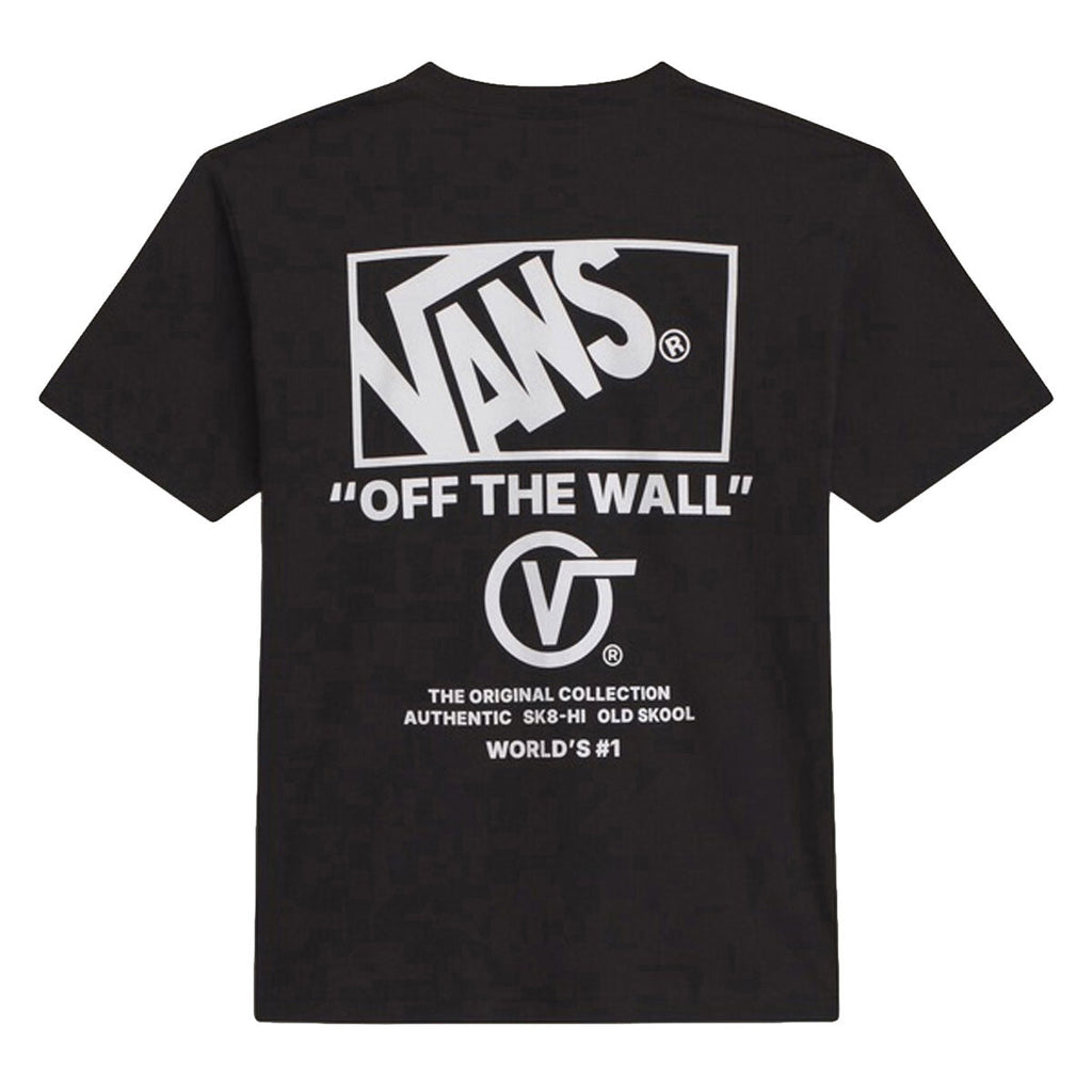 Vans Stacked Hi T-Shirt - Black/White