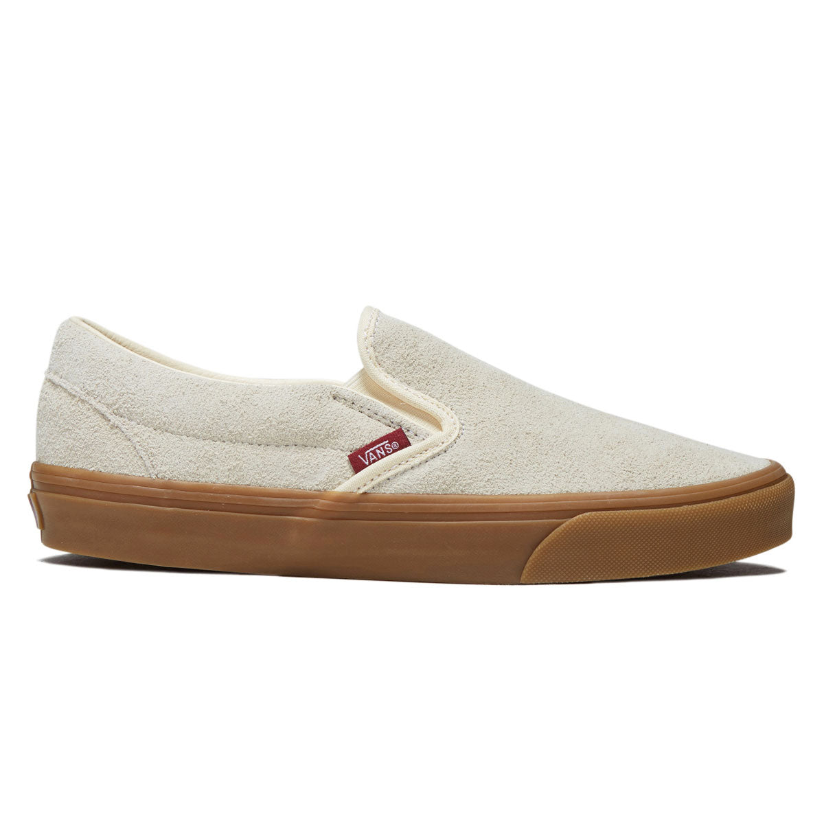 Vans Classic Slip-On Shoes - Cream/Burgundy