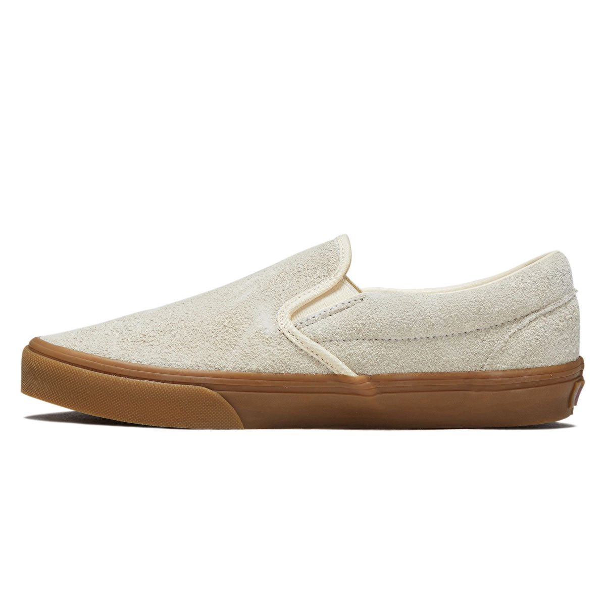 Vans Classic Slip-On Shoes - Cream/Burgundy