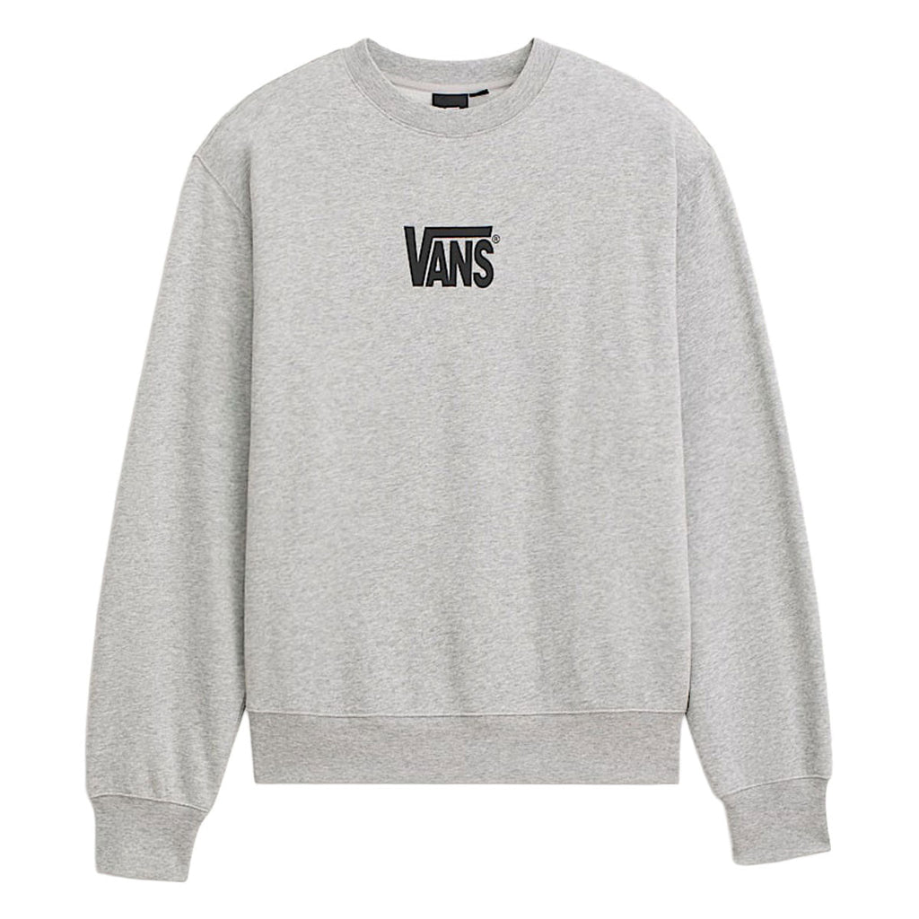 Vans Stretch Logo Crew Sweatshirt - Cement Heather