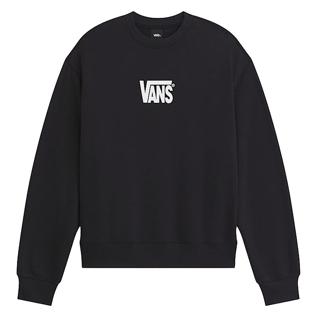 Vans Stretch Logo Crew Sweatshirt - Black/White