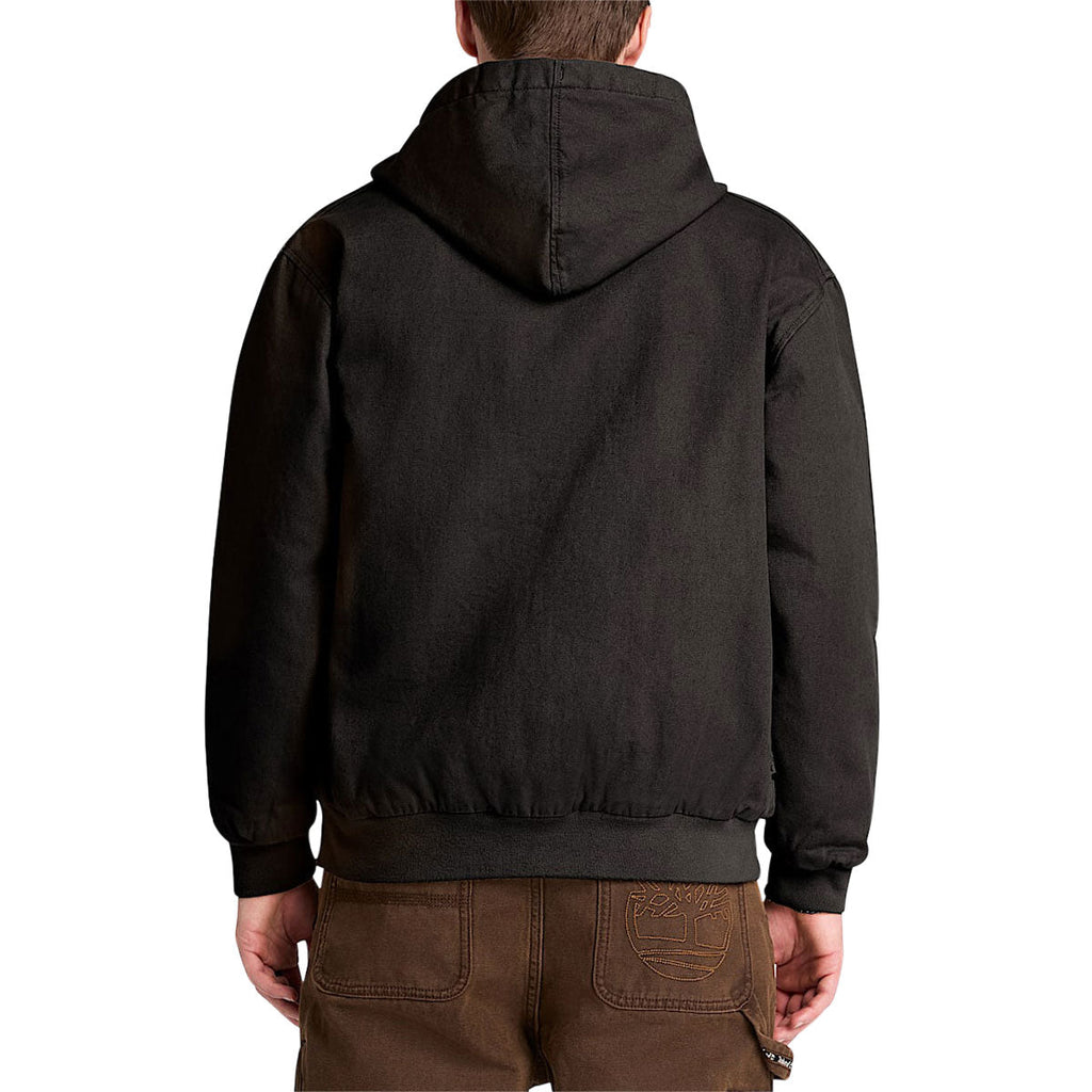 Timberland Insulated Canvas Bomber Jacket - Black