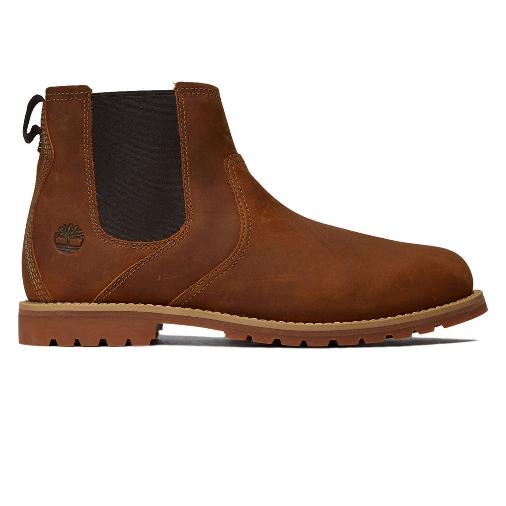 Timberland Britton Falls Chelsea Boots - Medium Brown Full Grain