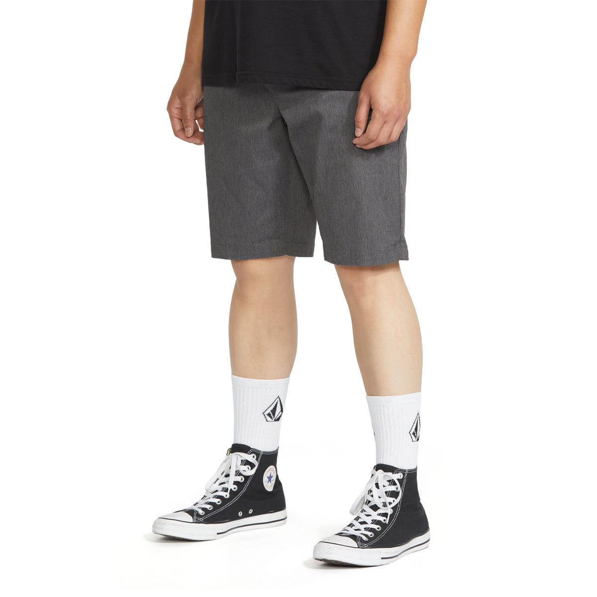 Volcom Frickin Modern Stretch 21 Shorts - Charcoal Heather 2025