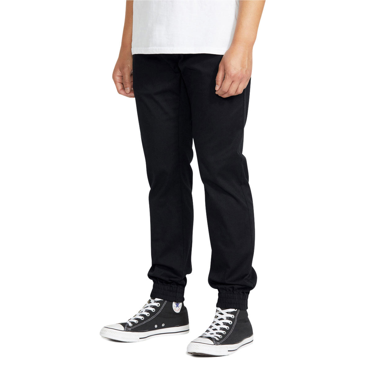 Volcom Frickin Slim Jogger Pants - Black 2026