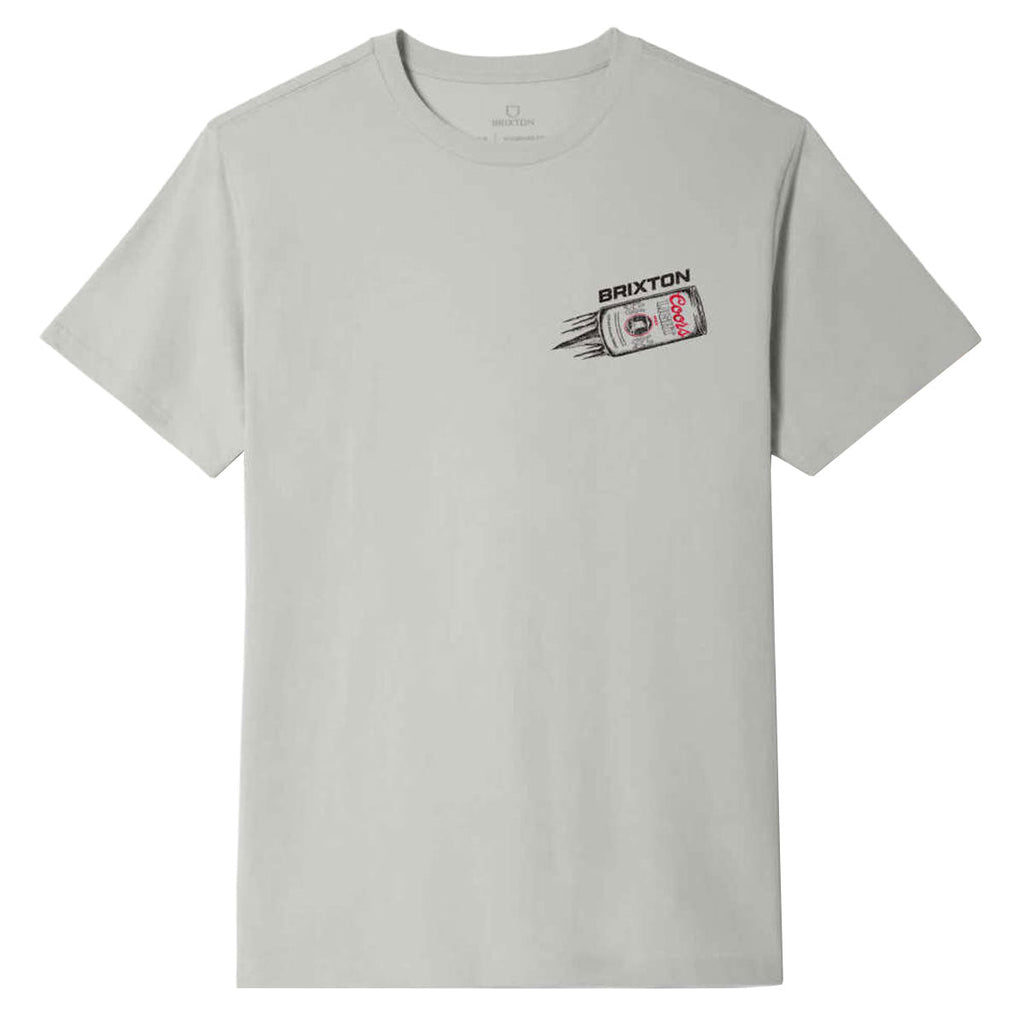 Brixton x Coors Light Silver Speed T-Shirt - Silver