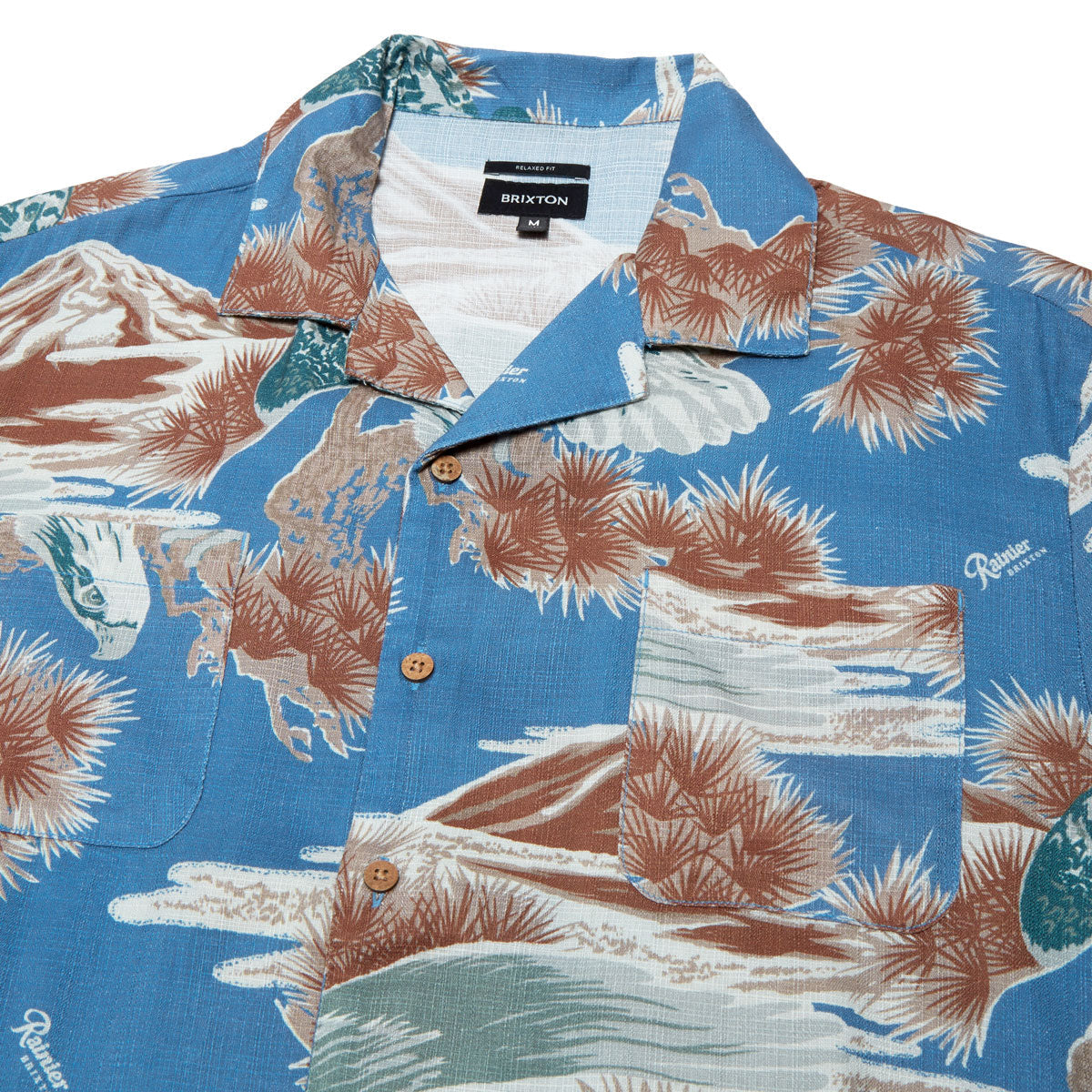 Brixton x Rainier Shirt - Blue Sky