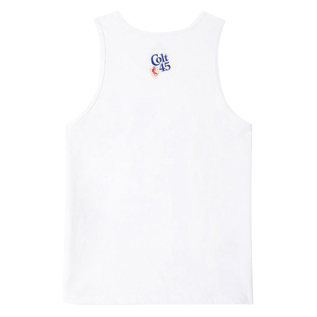 Brixton x Colt 45 Oz Tank Top - White