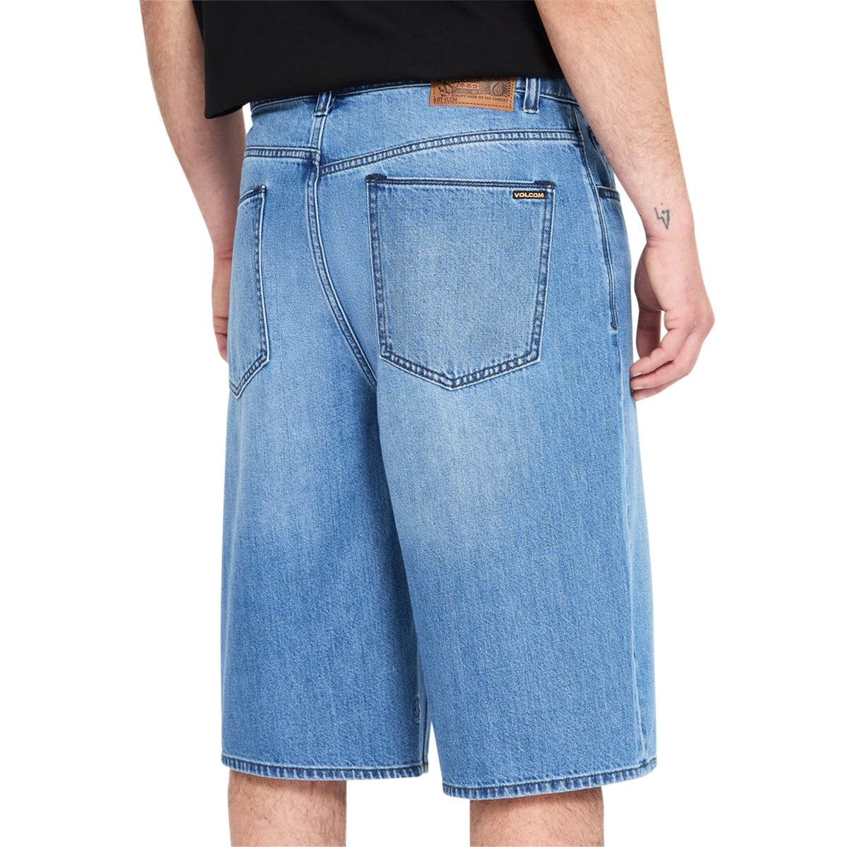 Volcom Chillow Denim 24 Shorts - Dirty Cowboy Blues