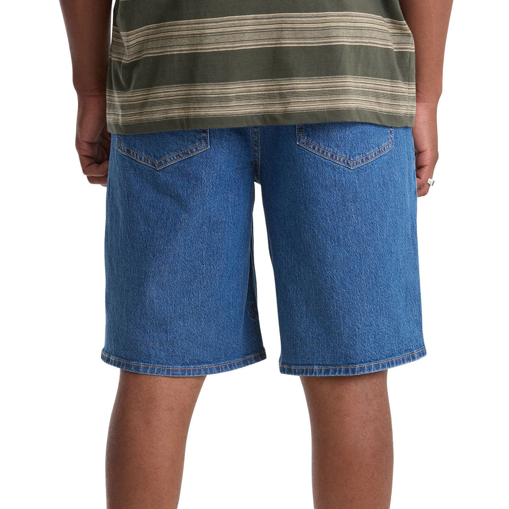Volcom Billow Denim 22 Shorts - Bold Blue