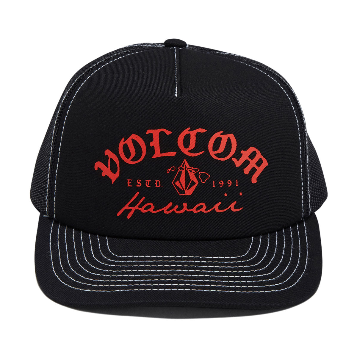 Volcom Over The Falls Cheese Hat - Black