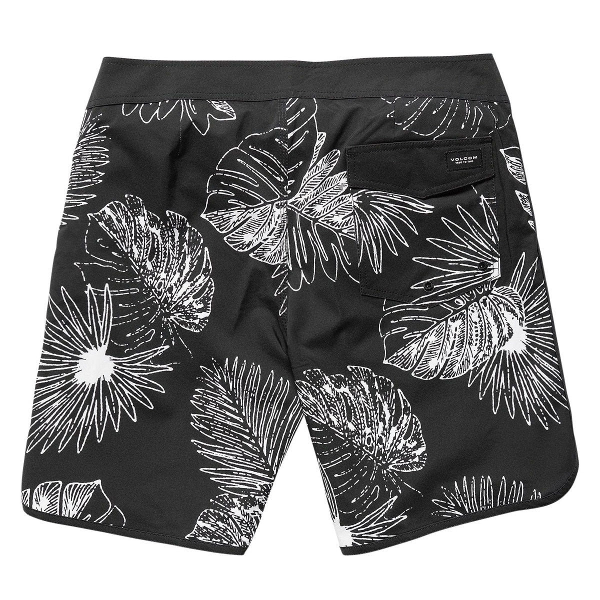 Volcom Infuse Scalllop Mod 19 Boardshorts - Black